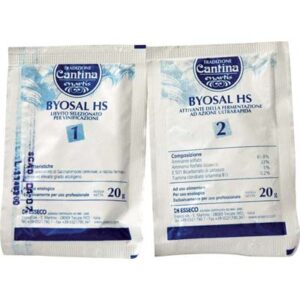 LIEVITO ENOLOGICO + ATTIVANTE BYOSAL HS ESSECO