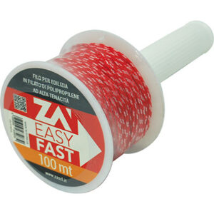 FILO EDILIZIA BIANCO/ROSSO +RIAVVOLGITORE