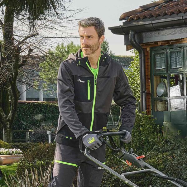 FELPA FULL ZIP + CAPPUCCIO GALAXY U-POWER - immagine 12
