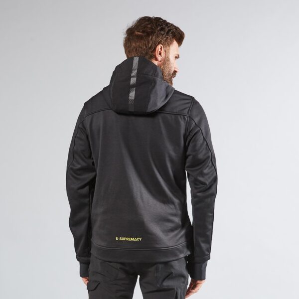 FELPA FULL ZIP + CAPPUCCIO GALAXY U-POWER - immagine 5