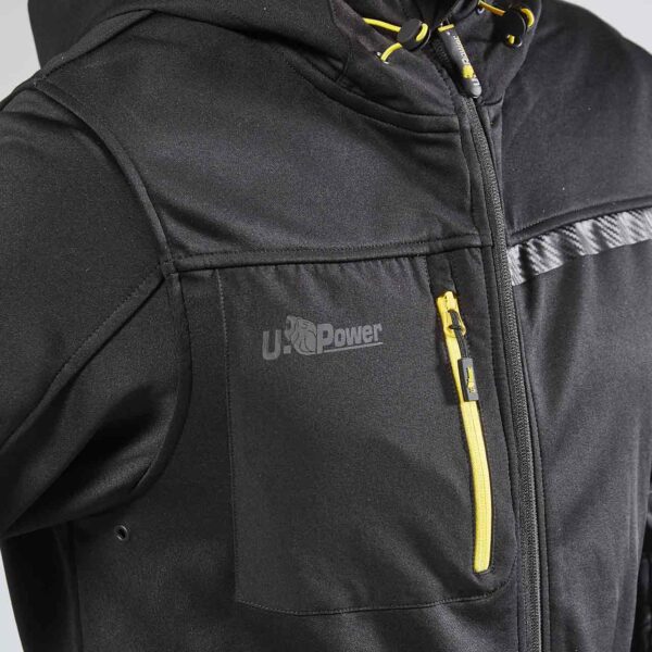 FELPA FULL ZIP + CAPPUCCIO GALAXY U-POWER - immagine 4