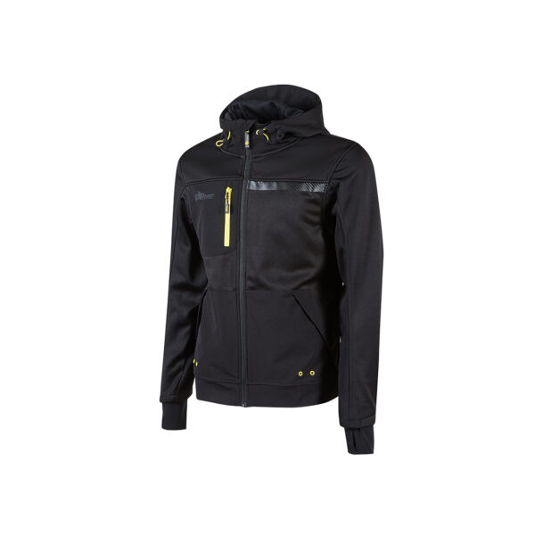 FELPA FULL ZIP + CAPPUCCIO GALAXY U-POWER - immagine 10
