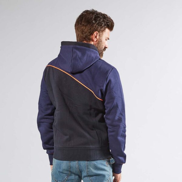 FELPA FULL ZIP + CAPPUCCIO JUPITER U-POWER - immagine 3