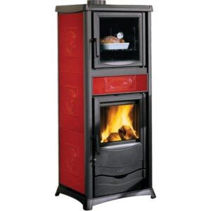 STUFA LEGNA ROSSELLA PLUS FORNO EVO LA NORDICA