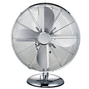 VENTILATORE CROMO TAVOLO DOMUS