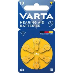 PILA APPARECCHIO ACUSTICO RAYOVAC 10 VARTA