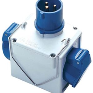ADATTATORE DOPPIO SPINA BLU - PRESA BLU FME